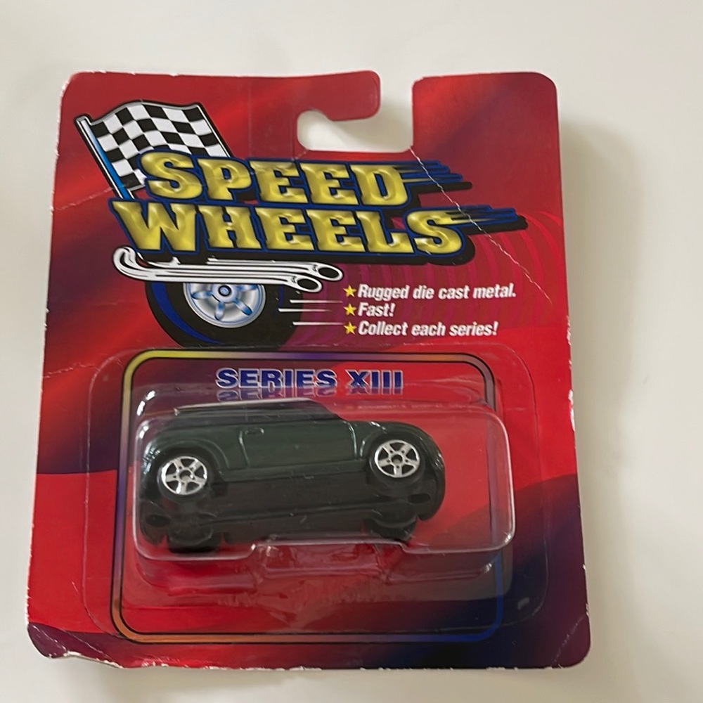 Speed Wheels British racing green Mini Cooper 1:64